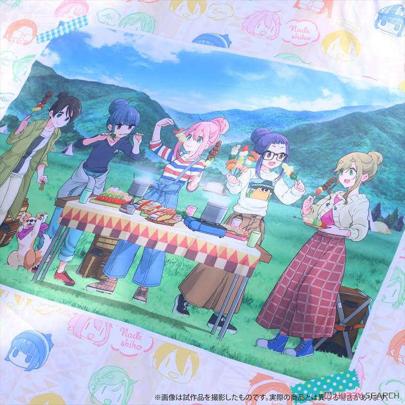 Yurucamp Cushion Shraf Especially Illustrated (Anime Toy) Other picture1