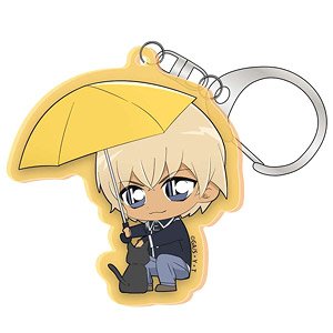 Detective Conan Acrylic Key Ring (Rain Amuro) (Anime Toy)