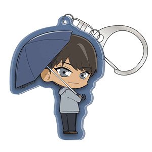 Detective Conan Acrylic Key Ring (Rain Scotch) (Anime Toy)