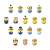 Coo`nuts Minions Fever (Set of 20) (Shokugan) Item picture1
