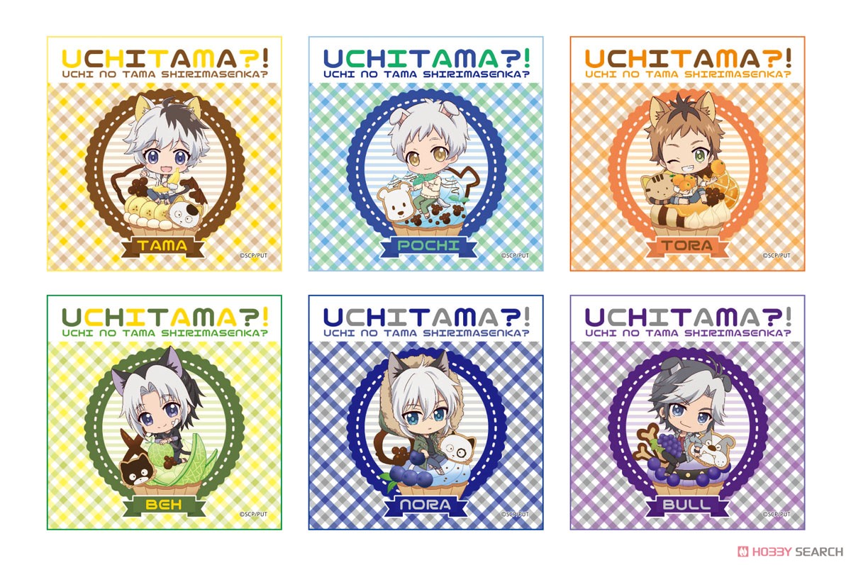 Uchitama?! Have You Seen My Tama? Trading Mini Towel [Chara-Dolce] (Set of 6) (Anime Toy) Item picture1