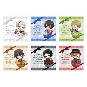 Bungo Stray Dogs Trading Mini Towel [Chara-Dolce] (Set of 6) (Anime Toy)