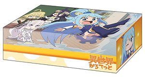 Bushiroad Storage Box Collection Vol.394 Isekai Quartetto [Aqua & Emilia & Tanya & Albedo] (Card Supplies)