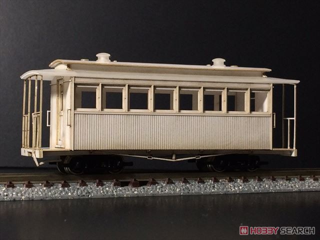 (HOナロー) 1/87 9mm 下津井軽便鉄道 内田型客車 ペーパーキット (組み立てキット) (鉄道模型) 商品画像1