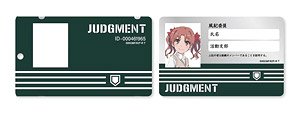 A Certain Scientific Railgun T Judgement Narikiri Acrylic Pass Case (w/Kuroko Shirai Card) (Anime Toy)