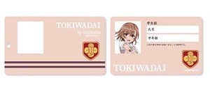 A Certain Scientific Railgun T Tokiwadai Middle School Narikiri Acrylic Pass Case (w/Mikoto Misaka Card) (Anime Toy)