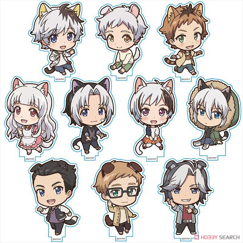 Uchitama?! Have You Seen My Tama? Acrylic Stand Collection (Set of 10) (Anime Toy) Item picture1
