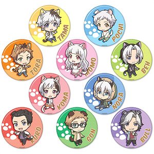 Uchitama?! Have You Seen My Tama? Trading Can Badge (Set of 10) (Anime Toy)