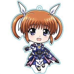 Magical Girl Lyrical Nanoha Detonation Puni Colle! Acrylic Key Ring (w/Stand) Nanoha (Anime Toy)