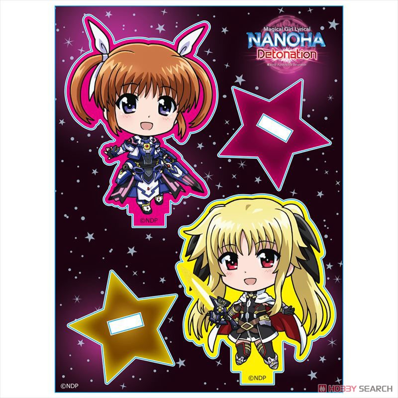 Magical Girl Lyrical Nanoha Detonation Acrylic Character Stand Nanoha & Fate (Anime Toy) Item picture1