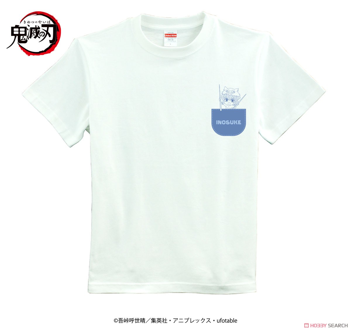 T-Shirts [Demon Slayer: Kimetsu no Yaiba] 06 Inosuke (L Size) (Photo Chara) (Anime Toy) Item picture1