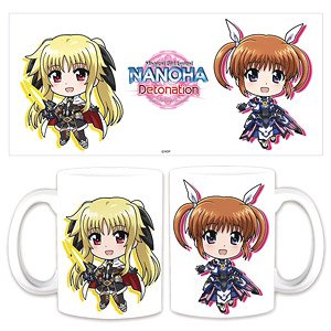 Magical Girl Lyrical Nanoha Detonation Mug Cup (Anime Toy)