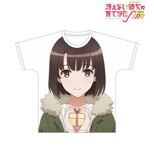 Saekano: How to Raise a Boring Girlfriend Fine Especially Illustrated Megumi Kato Valentine Ver. Full Graphic T-Shirt Unisex M (Anime Toy)
