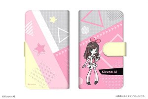 Upd8 Diary Smartphone Case for Multi Size [L] 01 Kizuna AI (Anime Toy)