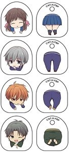 Toys Works Collection 2.5 Sisters Clip Fruits Basket A Set (Set of 4) (Anime Toy)