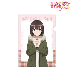 Saekano: How to Raise a Boring Girlfriend Fine Especially Illustrated Megumi Kato Valentine Ver. Clear File (Anime Toy)