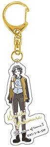 The New Prince of Tennis Yuru Style Acrylic Key Ring (43 Yukimura Best Festa!! Ver.) (Anime Toy)