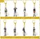 The New Prince of Tennis Yuru Style Acrylic Key Ring (43 Yukimura Best Festa!! Ver.) (Anime Toy) その他の画像1 Thumbnail