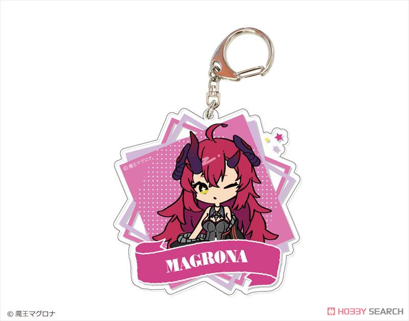Upd8 Big Acrylic Key Ring 08 Magrona (Anime Toy) Item picture1