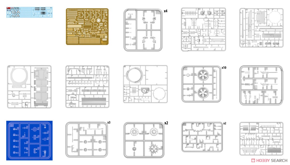 ティラン4 シャリール 前期型 (ドーザ刃装置付) (プラモデル) その他の画像2