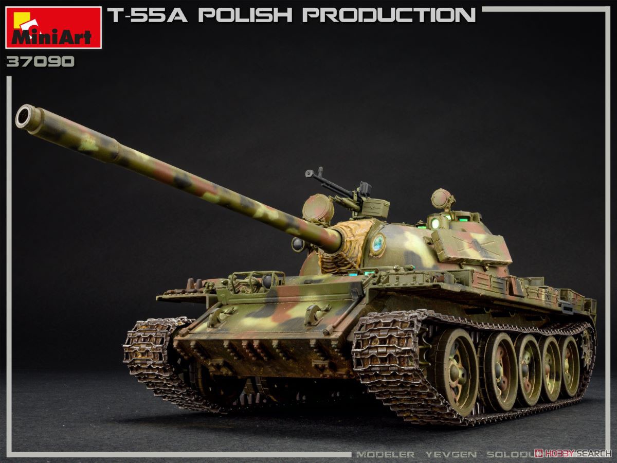 T-55A ポーランド製 (プラモデル) 商品画像1