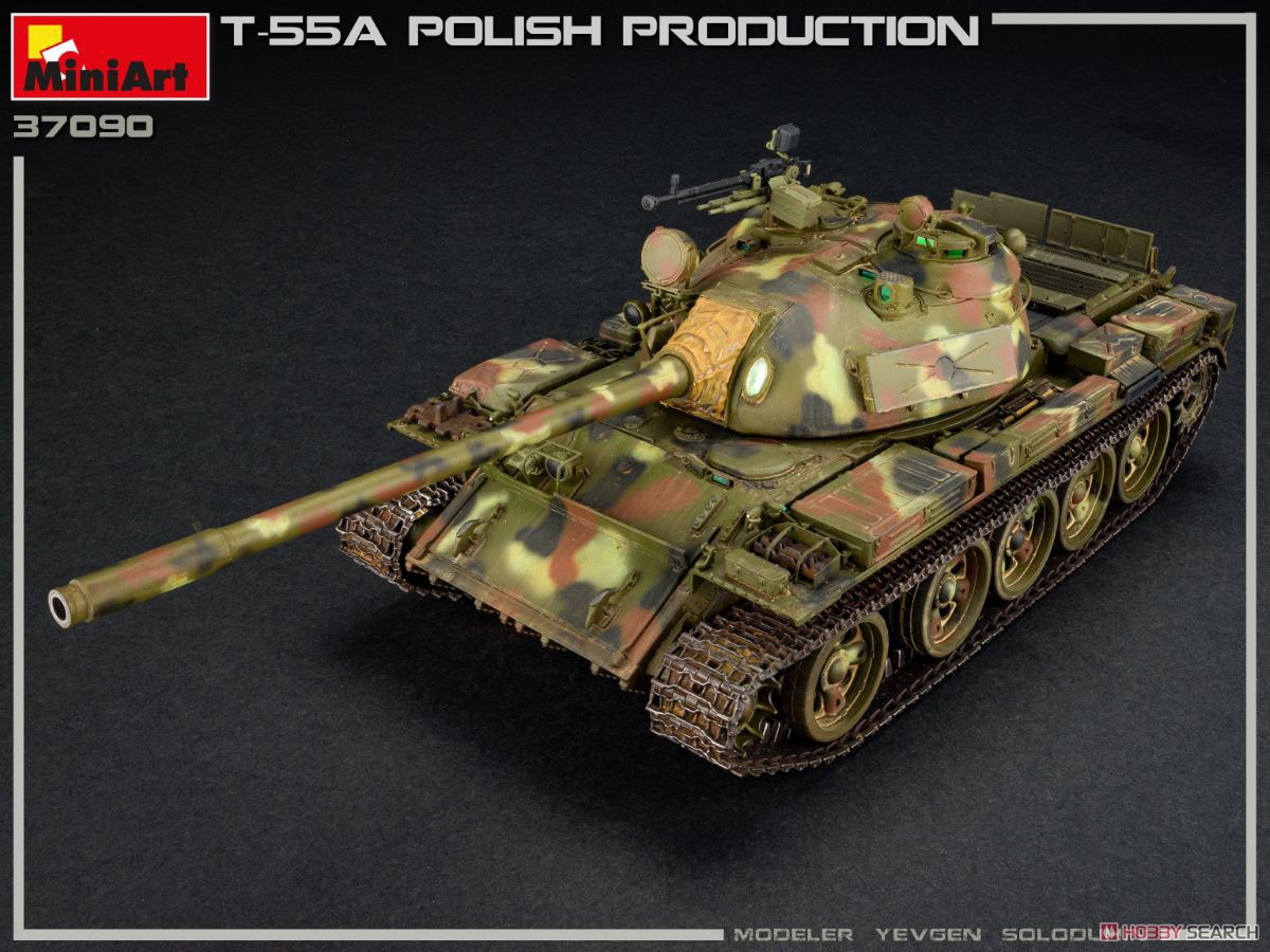 T-55A ポーランド製 (プラモデル) 商品画像9