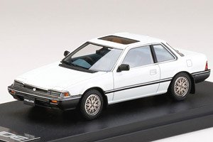 Honda Prelude XX (AB1) Early Type w/Genuine Option Wheel (Custom Version) Grieg White (Diecast Car)