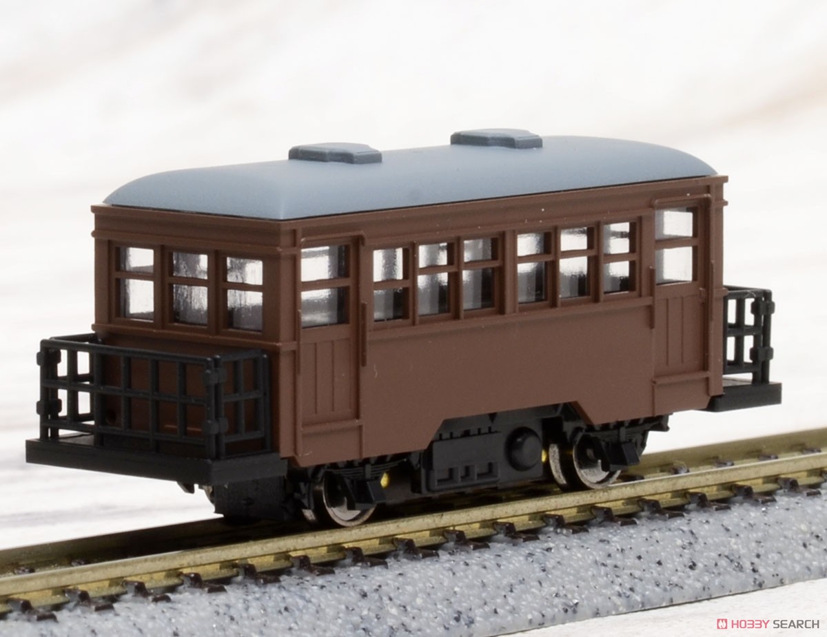 2軸気動車 バスケット仕様 (車体色：ぶどう色 / 動力付) (鉄道模型) 商品画像4