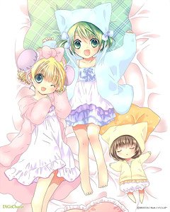 Di Gi Charat [Especially Illustrated] Nap Canvas Panel (Anime Toy)