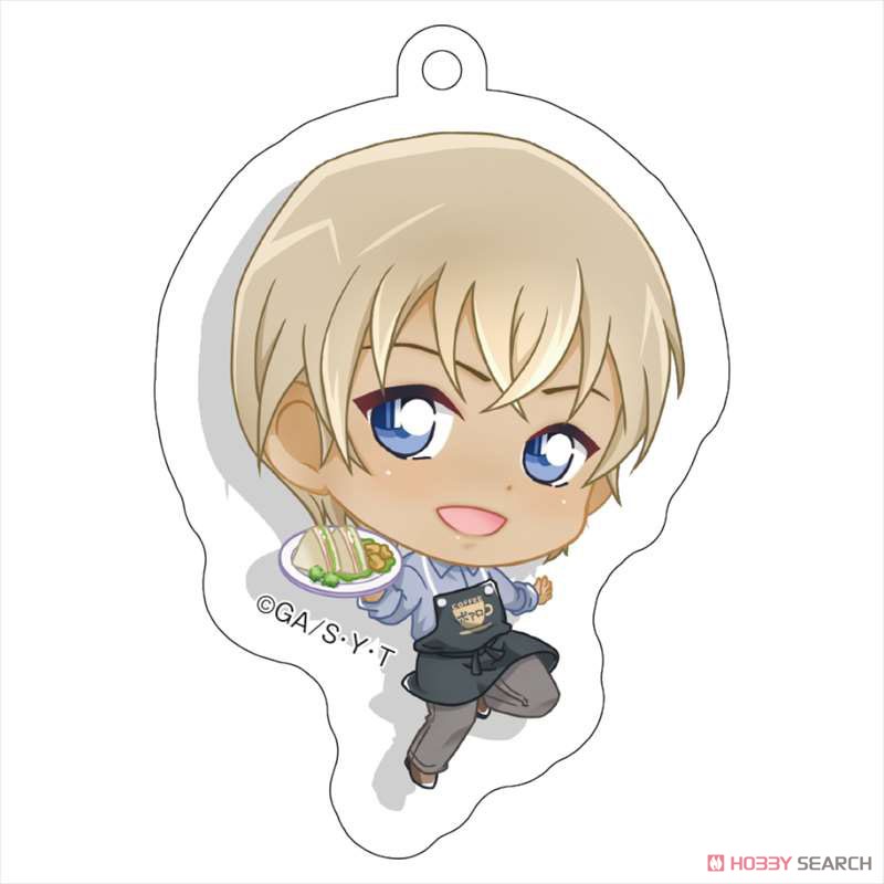 Detective Conan Acrylic Key Chain (Pop-up Character/Toru Amuro) (Anime Toy) Item picture1