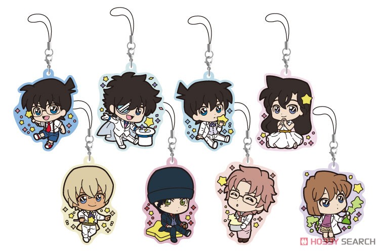 Detective Conan Chokokawa Rubber Strap Vol.3 -with Star- (Set of 8) (Anime Toy) Item picture9