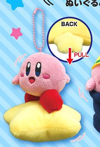 Kirby`s Dream Land Buruburuzu Plush Mascot Warp Ster & Kirby (Anime Toy)