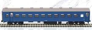 1/80(HO) Passenger Car Type SUHAFU44 Coach with Brake (Blue #15) (Original Form Window) (Plastic Product) (Model Train)