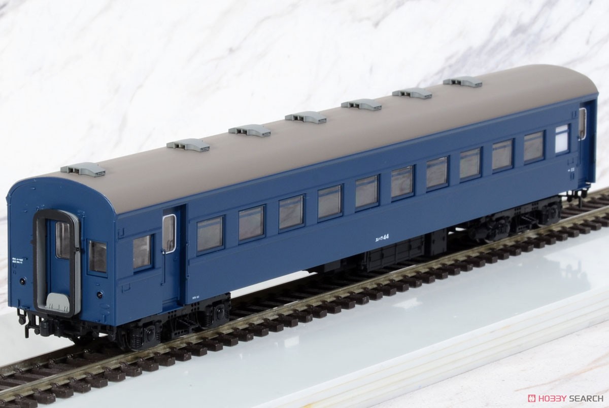 16番(HO) スハフ44形 (青15号) (原形窓) (プラスティック製) (鉄道模型) 商品画像2