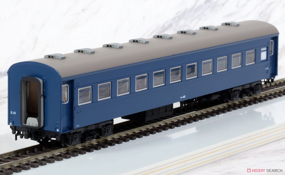 1/80(HO) Passenger Car Type SUHA45 Coach (Blue #15) (Aluminum Sash Window) (Plastic Product) (Model Train) Item picture2