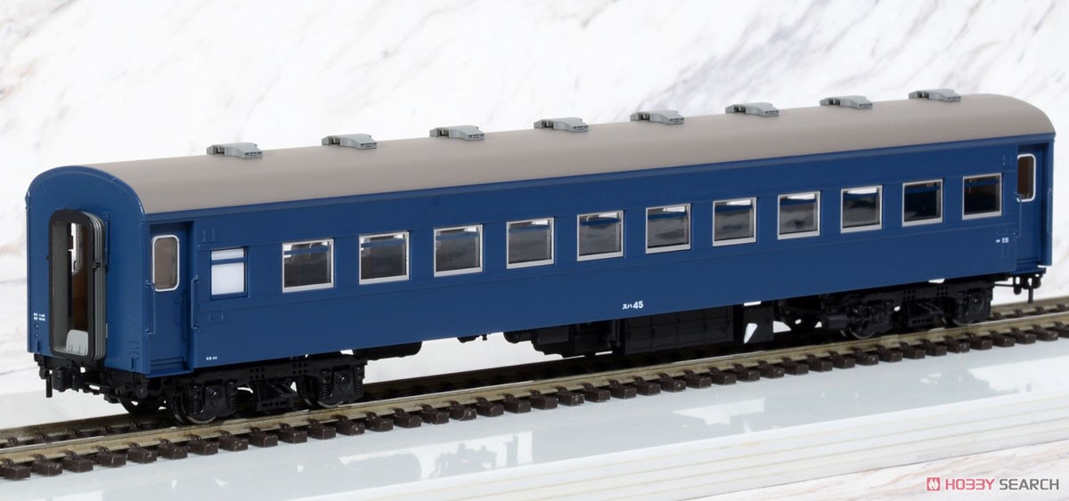 1/80(HO) Passenger Car Type SUHA45 Coach (Blue #15) (Aluminum Sash Window) (Plastic Product) (Model Train) Item picture3