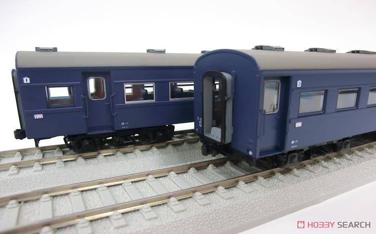 1/80(HO) Passenger Car Type SUHA45 Coach (Blue #15) (Aluminum Sash Window) (Plastic Product) (Model Train) Other picture1