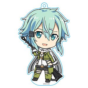 Sword Art Online Puni Colle! Key Ring (w/Stand) Sinon [Phantom Bullet] (Anime Toy)