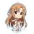 Sword Art Online Puni Colle! Key Ring (w/Stand) Asuna (Titania) [Fairy Dance] (Anime Toy) Item picture1