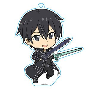 Sword Art Online Puni Colle! Key Ring (w/Stand) Kirito [Aincrad] (Anime Toy)