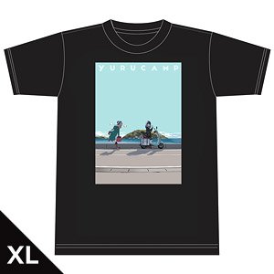 Yurucamp T-Shirt [Nadeshiko & Rin] XL (Anime Toy)