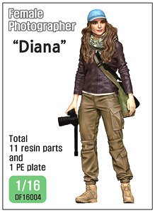 Female Photographer `Diana` (Plastic model)
