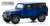 2013 Jeep Wrangler Unlimited Freedom Edition - True Blue (ミニカー) 商品画像1