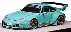 RWB 993 Tiffany Blue (Full Opening and Closing) (Diecast Car)