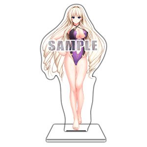 Unionism Quartet A3-Days Acrylic Big Figure Silveria Swimsuit Ver. 2nd Lot (Anime Toy)