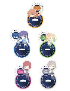 Asteroid in Love Trading Acrylic Stand (Set of 5) (Anime Toy)