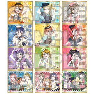 ラブライブ！ スクールアイドルフェスティバル ALL STARS トレーディングミニ色紙 μ`s (12個セット) (キャラクターグッズ)