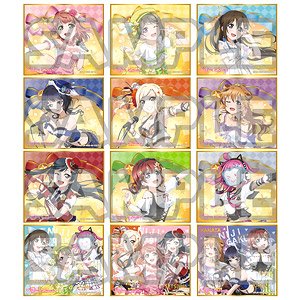 Love Live! School Idol Festival All Stars Trading Mini Colored Paper Nijigasaki High School School Idol Club (Set of 12) (Anime Toy)