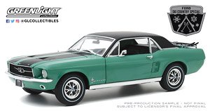 1967 Ford Mustang Coupe `Ski Country Special` - Loveland Green (ミニカー)
