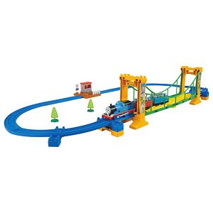 Thomas & Friends Cable Suspension Bridge Set (Plarail)